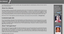 Desktop Screenshot of joejohnson.net