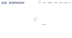 Desktop Screenshot of joejohnson.com